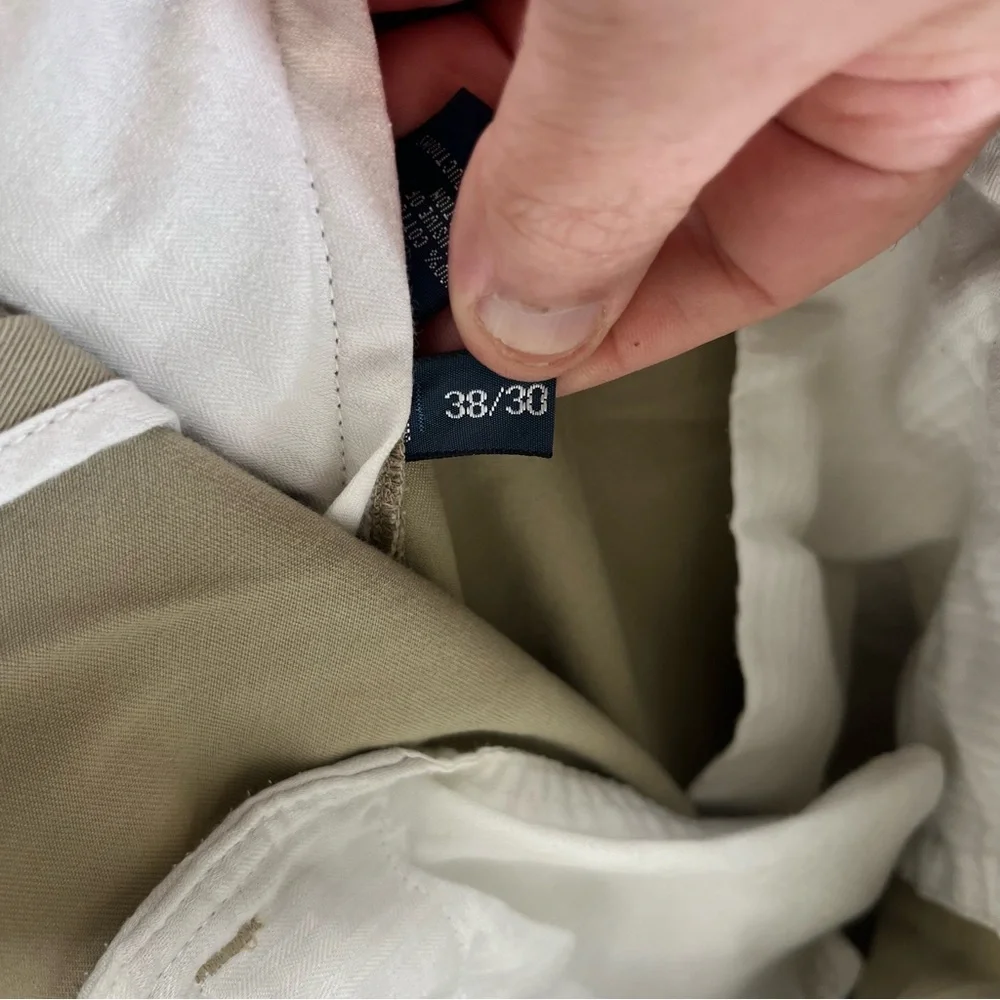 Polo Ralph Lauren Preston Pant Khaki Chino Pants Men’s 38/30‎ Casual Office 2736